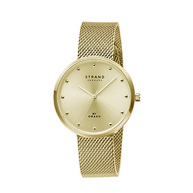 Đồng hồ đeo tay nữ hiệu OBAKU STRAND S700LXGGMG-DC