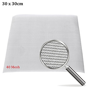 30x30cm 40 Mesh / 425 Micron Stainless Steel Filter Filtration Woven Wire Screen 12"X12"Scope Throughout The Mining Petroleum Chemical Food Machinery Manufacturing Construction Decoration Electronics Aerospace