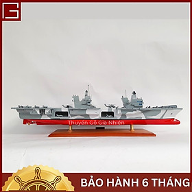Mô Hình Thuyền Gỗ Phong Thủy Dạng Thuyền Chiến HMS QUEEN ELIZABETH AIRCRAFT CARRIER Chính Hãng Hàng Xuất Khẩu Chất Lượng Cao