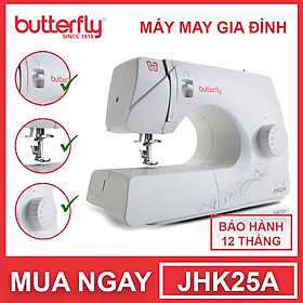 Máy May Gia Đình Cơ Bản Butterfly JHK25A - Hàng Chính Hãng