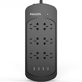 Ổ Cắm Điện 6 Lỗ Kết Hợp 4 Ổ Cắm USB Philips