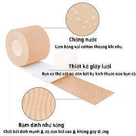 Băng keo thể thao quấn cổ chân giày đá bóng tự dính, băng cuốn bó gối dán cơ thể thao cổ tay ngón tay