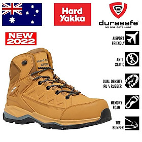 Giày HARD YAKKA Y60334 Atomic 7-Inch Hybrid Size-Zip Safety Boot Wheat Size EU 39,41,42,43