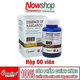 Essence of Kangaroo Careline Úc Hộp 60 viên tăng cường sinh lý nam, tăng testosterone tự nhiên
