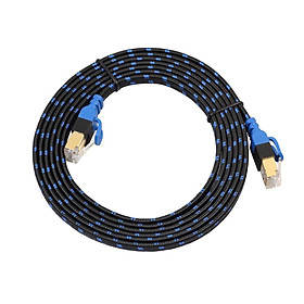 Cat7  Ethernet Cable 10 Gigabit Flat Patch Network LAN Cord For PC