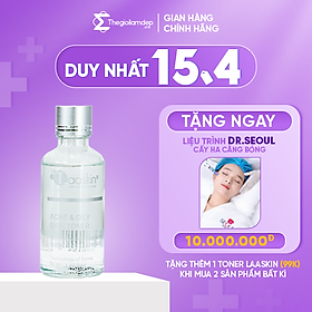 Nước cân bằng da Toner Laaskin hỗ trợ dưỡng ẩm da, giảm mịn, dưỡng trắng và se khít lỗ chân lông Acne & Oily Skin Toner 50ml