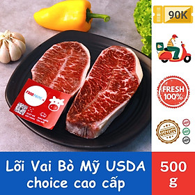 Lõi vai bò Mỹ Excel 86 cắt beefsteak - FoodPrime Market