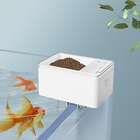 Máy cho cá ăn tự động Máy phân phối thức ăn cho cá kỹ thuật số thông minh 70ml