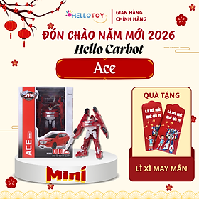 Đồ Chơi Mô Hình Lắp Ráp Xe Hơi Biến Hình HELLO CARBOT Mini Ace