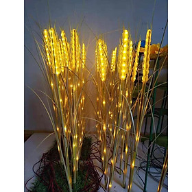 Mua Đèn LED Trang Trí Hình Bông Lúa Mạch Vàng Bó 10 Bông Siêu Đẹp Cắm điện trực tiếp
