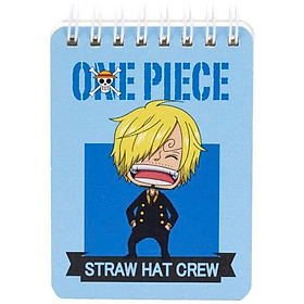 Sổ Lò Xo One Piece A7 - Ô Vuông - 100 Trang 70gsm - Deli