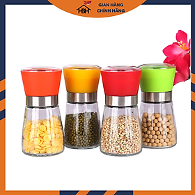 Mua Cối  Lọ Xay Tiêu Thủy Tinh Vặn Tay Tiện Lợi 130ml