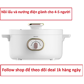 Mua NỒI LẨU NƯỚNG ĐIỆN GIÀNH CHO 4-5 NGƯỜI ( YD-017 )