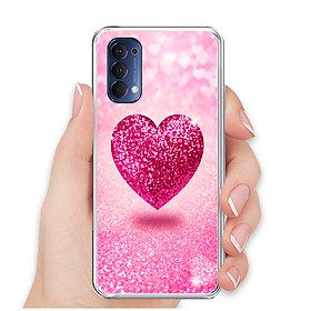 Ốp lưng dẻo cho điện thoại OPPO RENO4 - 0419 HEART10 - Hàng Chính Hãng