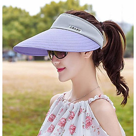 mũ rộng vành chống nắng chống uv nửa đầu thời trang cao cấp