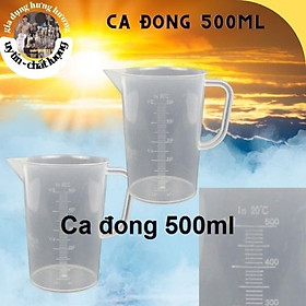 Mua ca   ly đong vạch chia  định lượng 500ml  dụng cụ pha chế