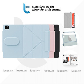 Bao Da Cho ipad Pro 11 inch M4 2024 Xoay Nam Châm 360 WIWU Rotative Magnetic 2in1 Tháo Rời - Hàng chính hãng