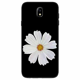 Ốp lưng dành cho Samsung J3 Pro mẫu Cúc Trắng Đen