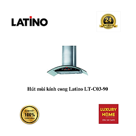 Mua Hút mùi kính cong Latino LT-C03-90 - Chính Hãng