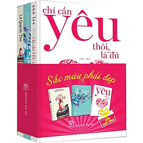 Bộ Sách Sắc Màu Phái Đẹp (Bộ 3 Cuốn)