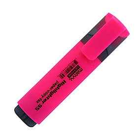 Bộ 3 Bút Dạ Quang Marvy 55 - Màu Hồng