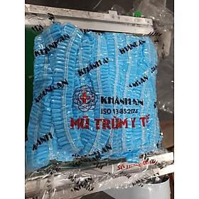Mua Mũ trùm đầu y tế  nón con sâu Khánh An bịch 100 cái dùng trong môi trường y tế  thí nghiệm  điện tử  thực phẩm  spa