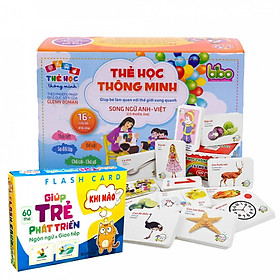 Nơi bán Combo 2 Bộ Thẻ Học Flashcard 16 Chủ Đề Và Bộ 60 Thẻ Giúp Trẻ Phát Triển Ngôn Ngữ - Giao Tiếp Chủ Đề Khi Nào - Giá Từ -1đ