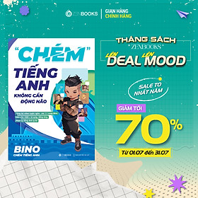Sách - Chém Tiếng Anh Không Cần Động Não - Bino