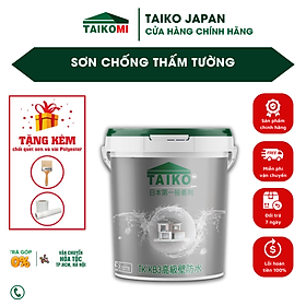 Mua 5 Kg Sơn Chống Thấm TAIKOMI KB3 - Chuyên Chống Thấm Tường Nhà / Hiệu Ứng Cánh Sen Kháng Nước