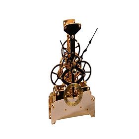 Old Fashioned Clock Movement Long Shaft Perspective Movement Copper Movement