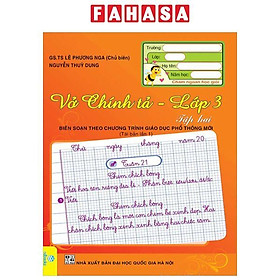 Sách - Vở Chính Tả 3 - Tập 2