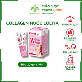 Collagen nước Vasih P&B Water Collagen Lolita White hộp 20 gói x10ml