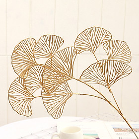 Cành Lá Bạch Quả, Cành Lá Trái Tim Trang Trí, Hoa Giả Cao Cấp, Hoa Decor, Trang Trí Nhà Cửa