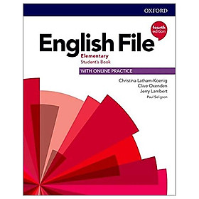 Ảnh bìa English File 4th Edition: Elementary: Student's Book With Online Practice