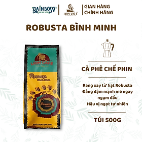 LION CAFE - Cà phê chế phin – Robusta Bình Minh - Hộp 500g