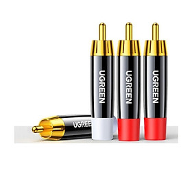 Mua Ugreen UG60381AV203TK 4 chiếc Đầu hàn âm thanh giắc AV RCA hổ trợ stereo - HÀNG CHÍNH HÃNG