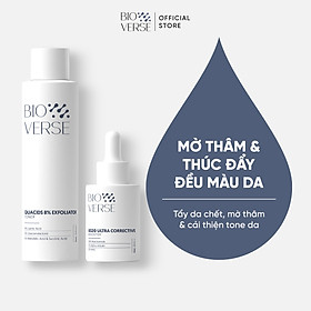 Bộ đôi mờ thâm sáng khỏe (Quacids 8% Exfoliator + B320 Ultra Corrective Booster)