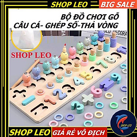 ĐỒ CHƠI ĐẾM SỐ CÓ THÊM CÂU CÁ -  GIÁO DỤC PHÁT TRIỂN KỸ NĂNG CHO TRẺ