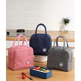 Mua Túi giữ nhiệt đựng cơm cao cấp có lớp tráng bạc kích thước 23*21*13 cm( nhiều màu)