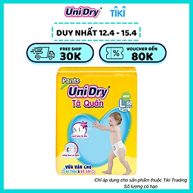 Tã Quần Unidry Ultra Jumbo L68 (68 Miếng)