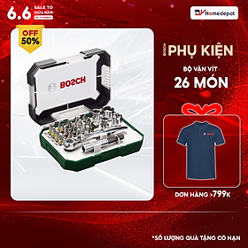 Mua Bộ Dụng Cụ Ốc Vít 26 Món Bosch 2607017322