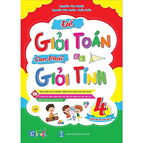 Để Giỏi Toán Con Phải Giỏi Tính 4 - Dành cho học sinh lớp 4 (1 cuốn) - Bản Quyền