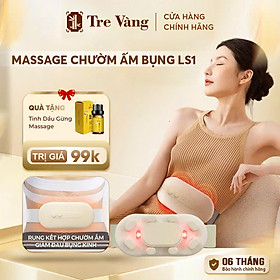 ￼Túi Chườm Nóng Massage Bụng kinh, Đai Chườm Bụng Kinh Làm Ấm Giảm Đau Nhanh Bụng,Lưng