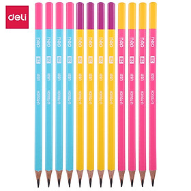 Bút chì 2B Deli Đen - 12 cây/hộp - E58103