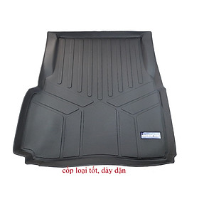 Thảm lót cốp xe ô tô Maserati Quattroporte 2013-2017 nhãn hiệu Macsim chất liệu TPV cao cấp màu đen (D0212)