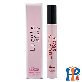 Tinh dầu lăn nữ Dream Love Lucy's Story Eau De Parfum 12ml (hương hoa cỏ, lưu hương 7 - 12 giờ) Hani Peni