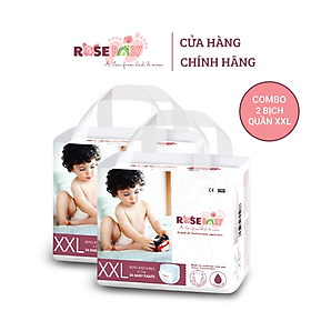 COMBO 2 BỊCH TÃ QUẦN ROSEBABY SIZE XXL24