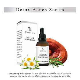 Cách Trị mụn, SERUM TRỊ MỤN KAMEL DETOX ACNES giúp sạch hoàn toàn mụn