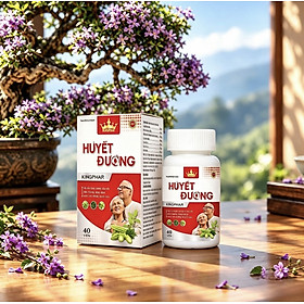 Viên uống tiểu đường Huyết Đường Kingphar-lọ 40 viên, ổn định đường huyết , Kiểm Soát, Ngăn Biến Chứng Tiểu Đường