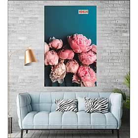 Mua Tranh treo tường đẹp phòng khách hoa hiện đại/Tranh GP gỗ MDF nhập khẩu Hàn Quốc 49414